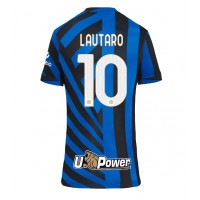 Fotbalové Dres Inter Milan Lautaro Martinez #10 Dámské Domácí 2024-25 Krátký Rukáv